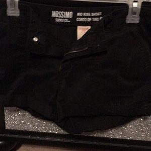 Target black ripped shorts